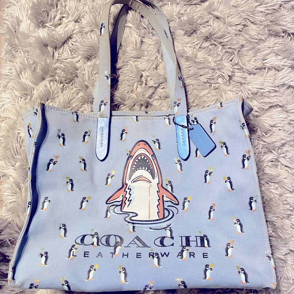 COACH Shark Tote